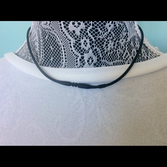 ❤️ “BE YOU” Pendant on a stretchy black cord - Picture 3 of 6